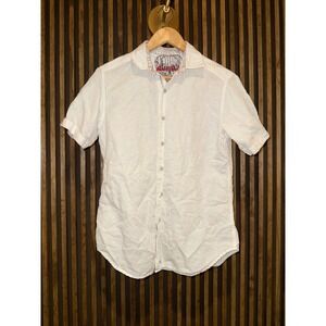 Robert Graham Skull‎ Print Polo Classic Fit Button Down Shirt